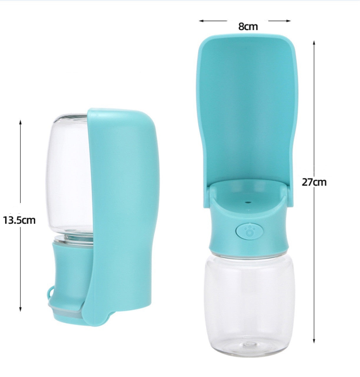 Portable Pet Water Bottle, Fast Hydration and Spill-Free