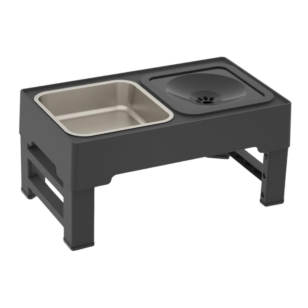 Adjustable Ergonomic Elevated Dog Bowl for More Comfort