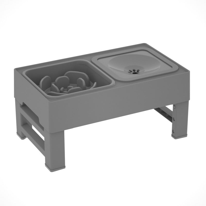 Adjustable Ergonomic Elevated Dog Bowl for More Comfort