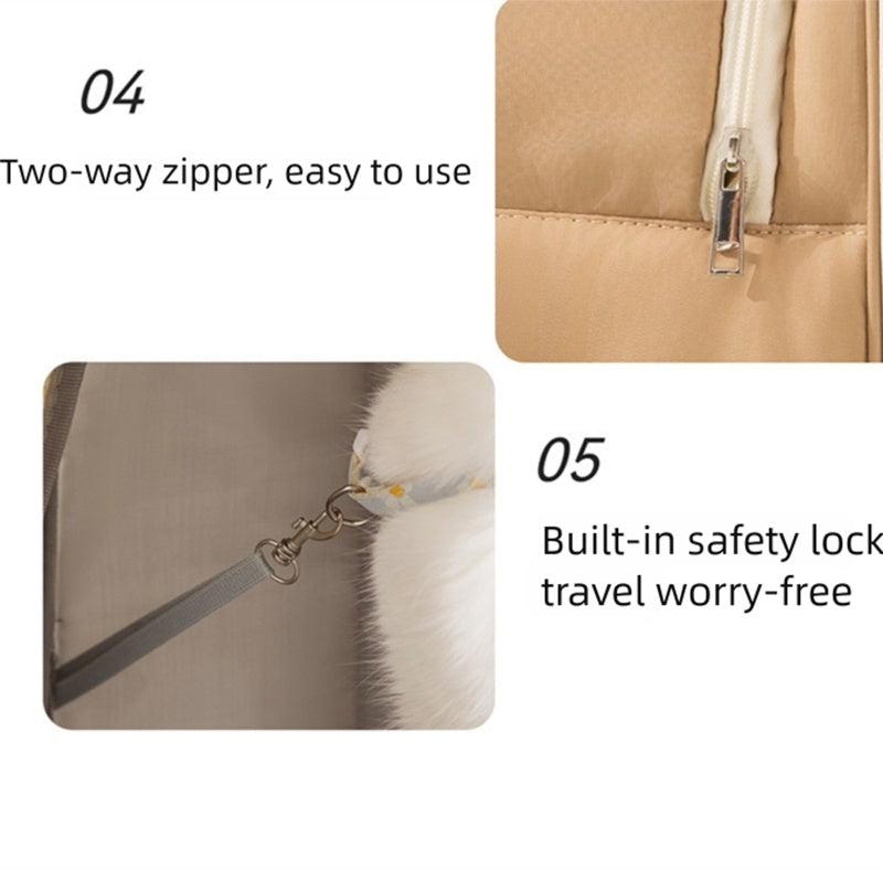 Premium Travel Backpack for Cats and Small Dogs