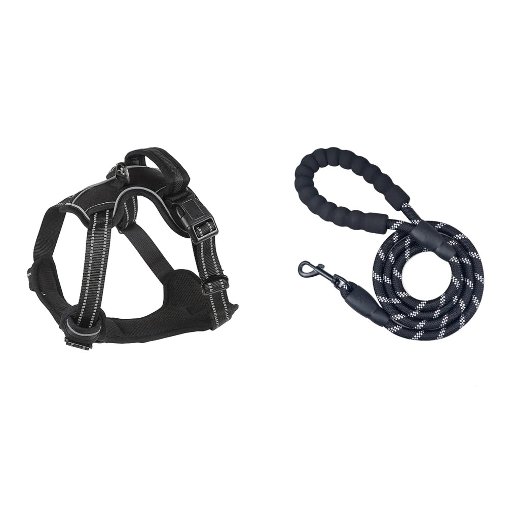No Pull Reflective Dog Harness Comfortable Control for Happy Walks