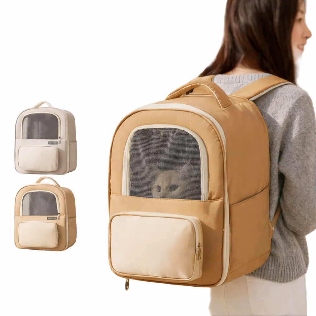 Premium Travel Backpack for Cats and Small Dogs
