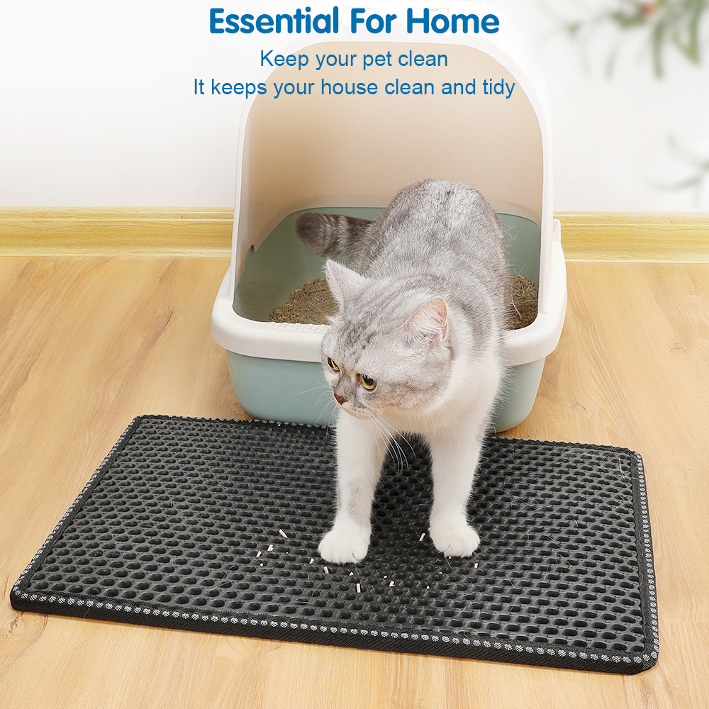 Cat Litter Trapping Mat, Effortless Cleaning