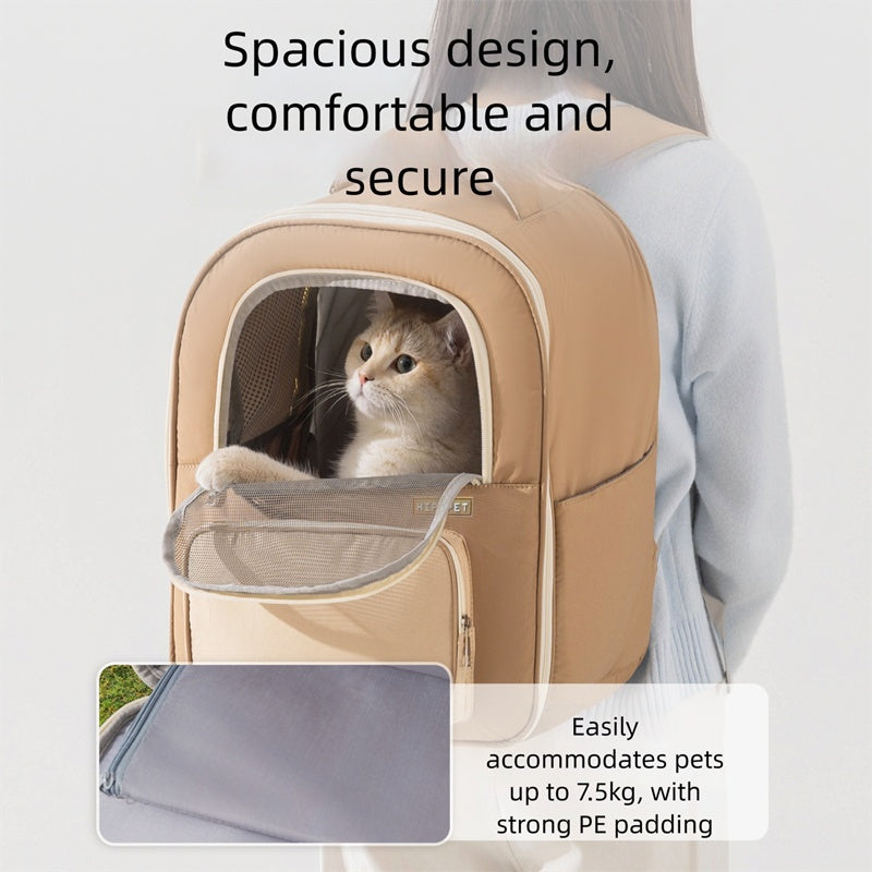 Premium Travel Backpack for Cats and Small Dogs