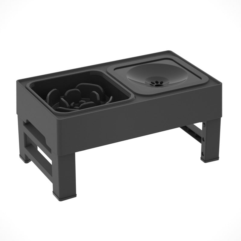 Adjustable Ergonomic Elevated Dog Bowl for More Comfort
